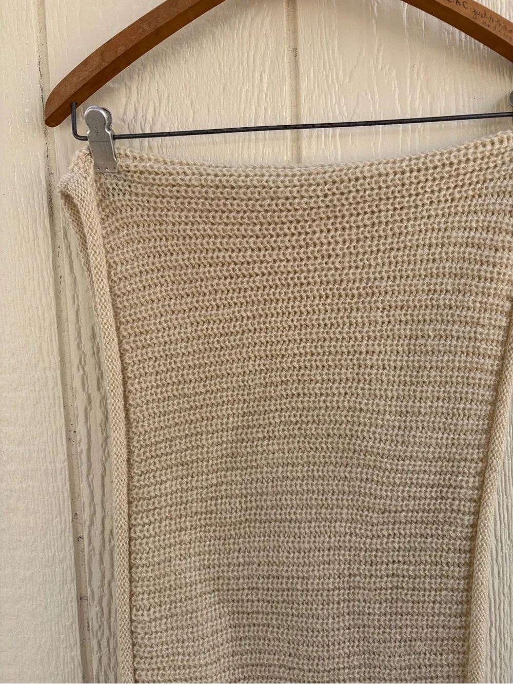 Unisex Large warm knitted long winter scarf